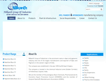 Tablet Screenshot of nilkanthgroup.co.in